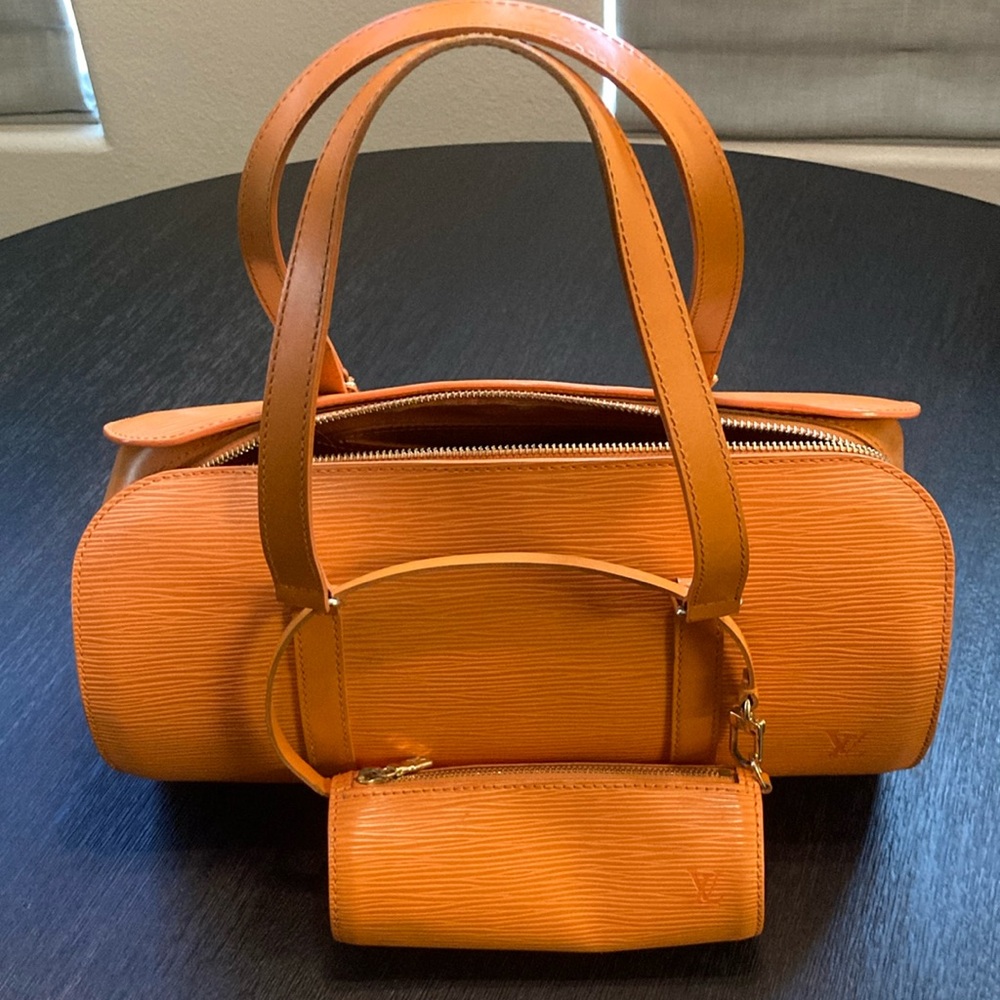 Louis Vuitton Vintage Epi Soufflot w/Pouch